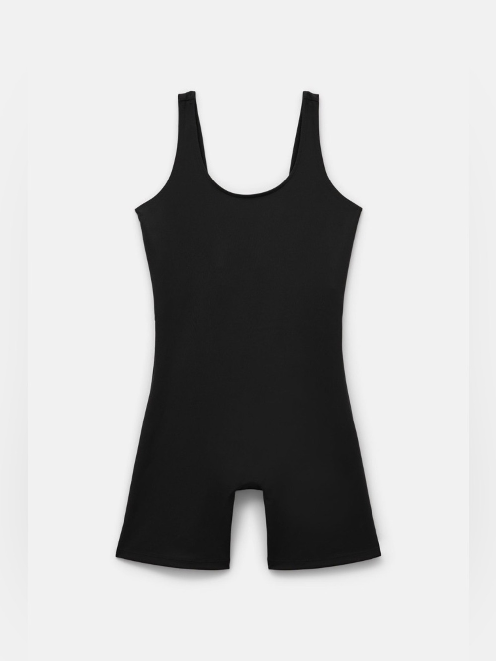 Girlfriend Collective Black Bike Unitard Jumper size Medium EUC - Picture 6 of 11